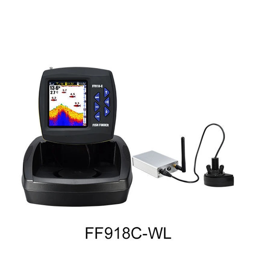 Fishing Boat Depth Finder - Barco Cebador con Control Remoto FF918-CWL,