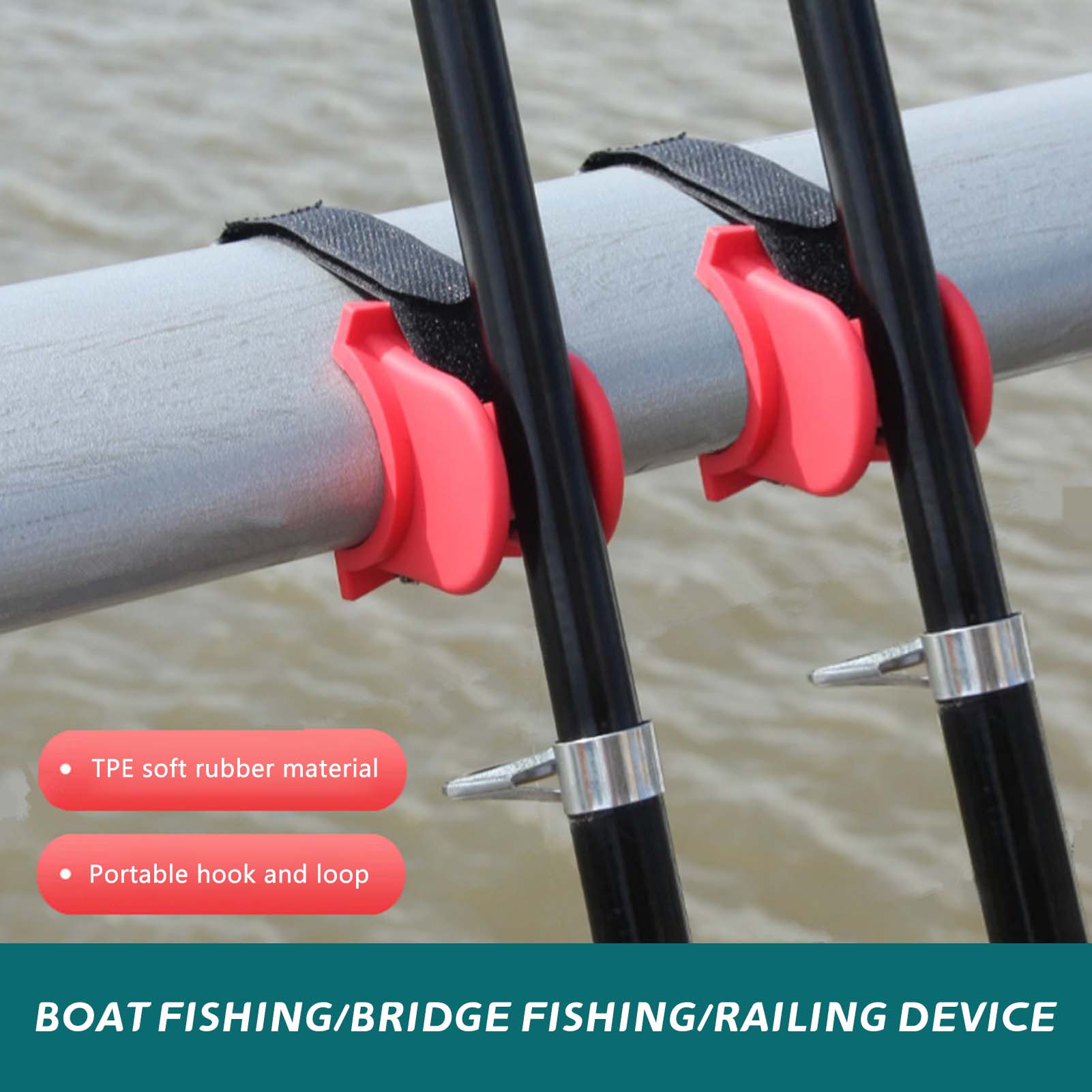 Fishing Boat Oar - Soporte para Cañas de Pescar en
