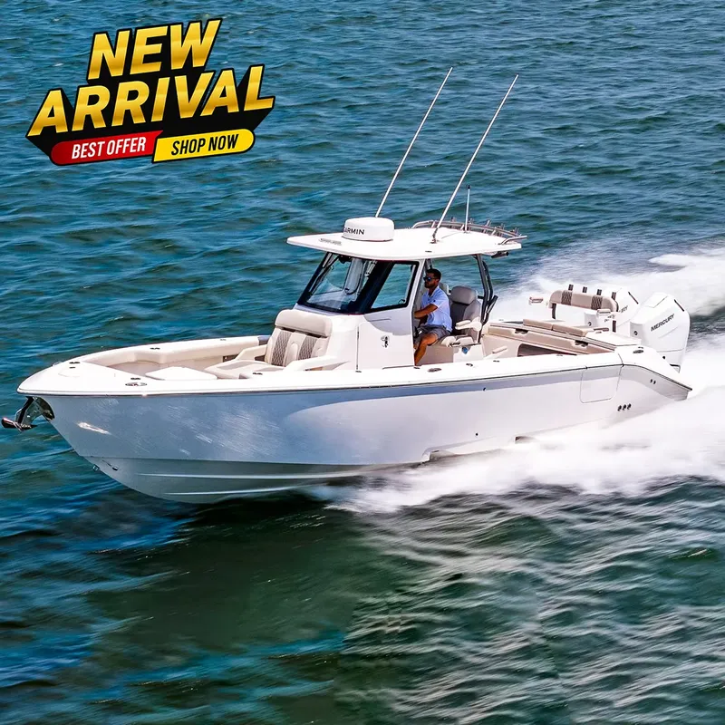 Fishing Boat Outboard Motor - Barco de Pesca con Consola Central
