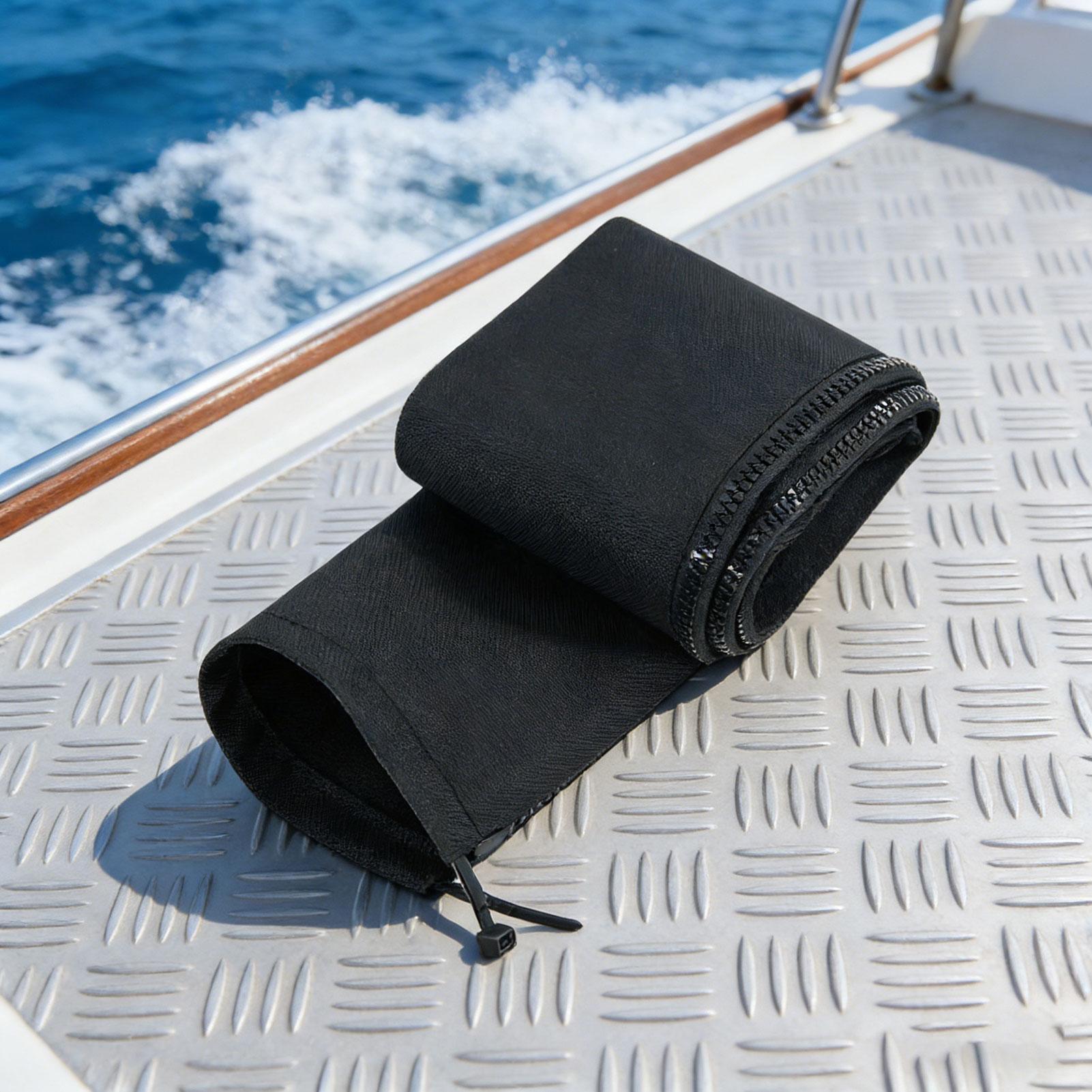 Fishing Boat Trolling Motor - Funda protectora de cables con cremallera