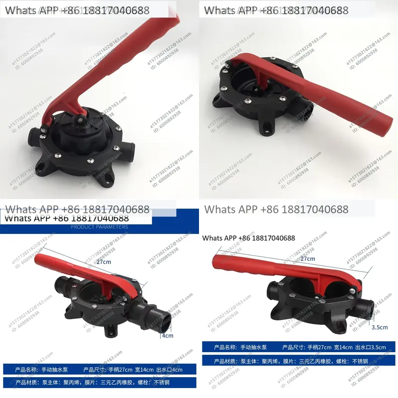 Bomba de achique manual de man - Fishing Boat Bilge Pump reseña y precio