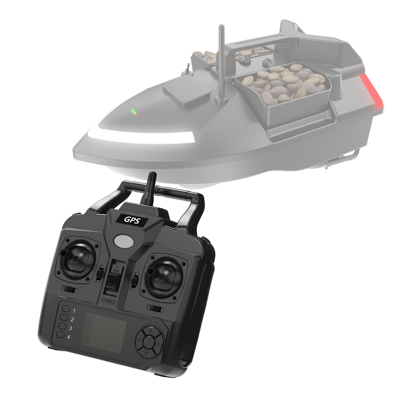 Control remoto para barco de c - Fishing Boat Gps reseña y precio