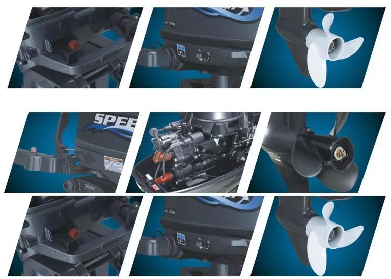 Motores fueraborda YADAO de 5H - Fishing Boat Outboard Motor reseña y precio