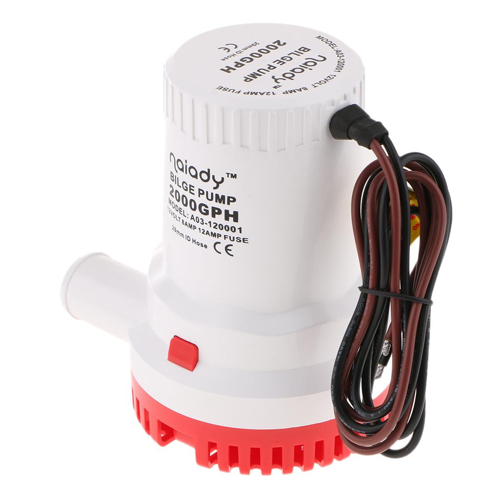 Bomba de achique sumergible de - Fishing Boat Bilge Pump reseña y precio