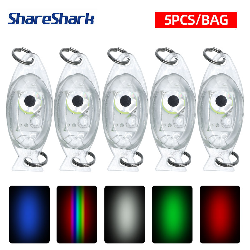 ShareShark 5 uds luz de pesca  - Fishing Boat Navigation Light reseña y precio