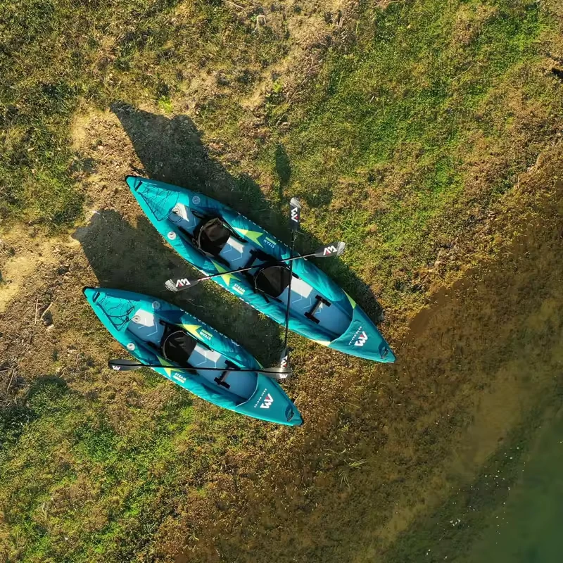 Canoa Kayak Inflable para 1-2  - Fishing Boat Paddle reseña y precio