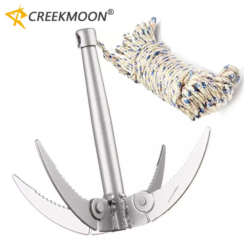 Cuchillo de 4 garras para remo - Fishing Boat Anchor reseña y precio