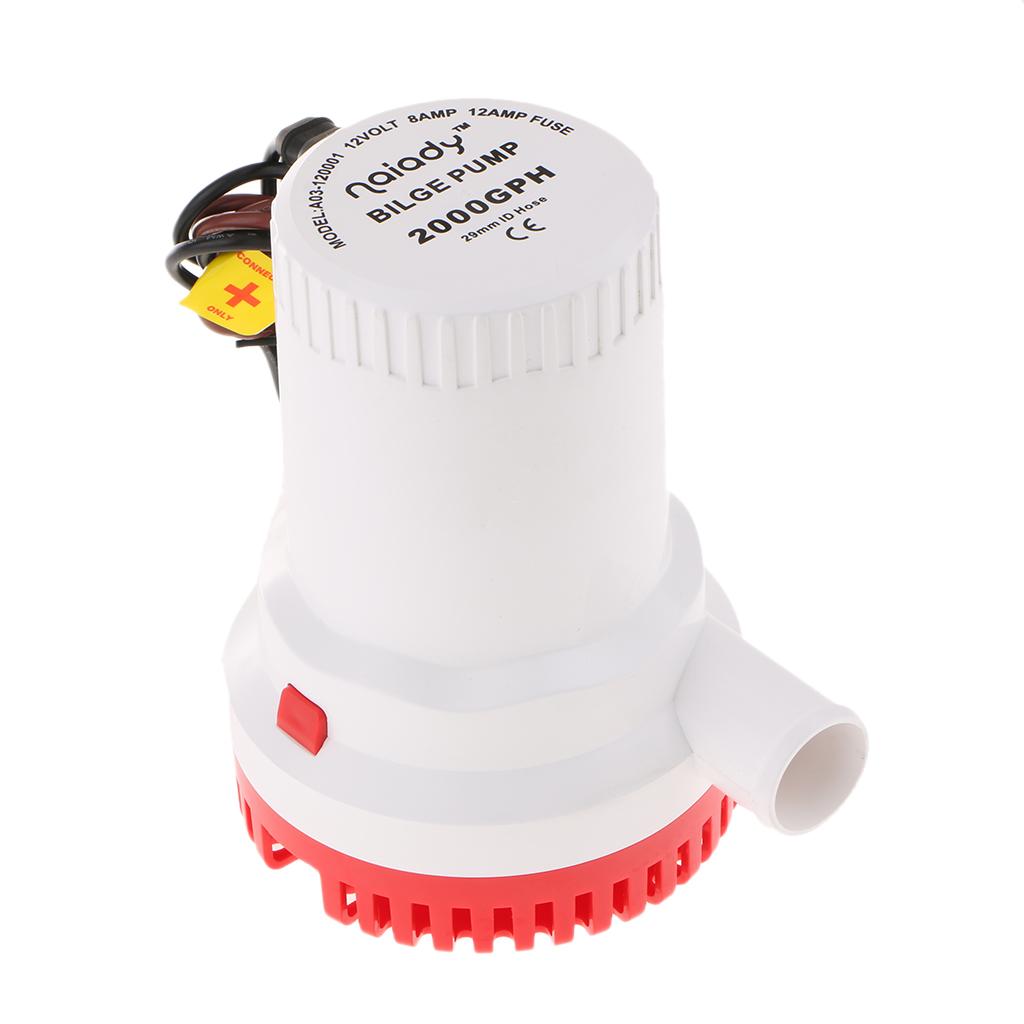 Bomba de achique eléctrica sum - Fishing Boat Bilge Pump reseña y precio