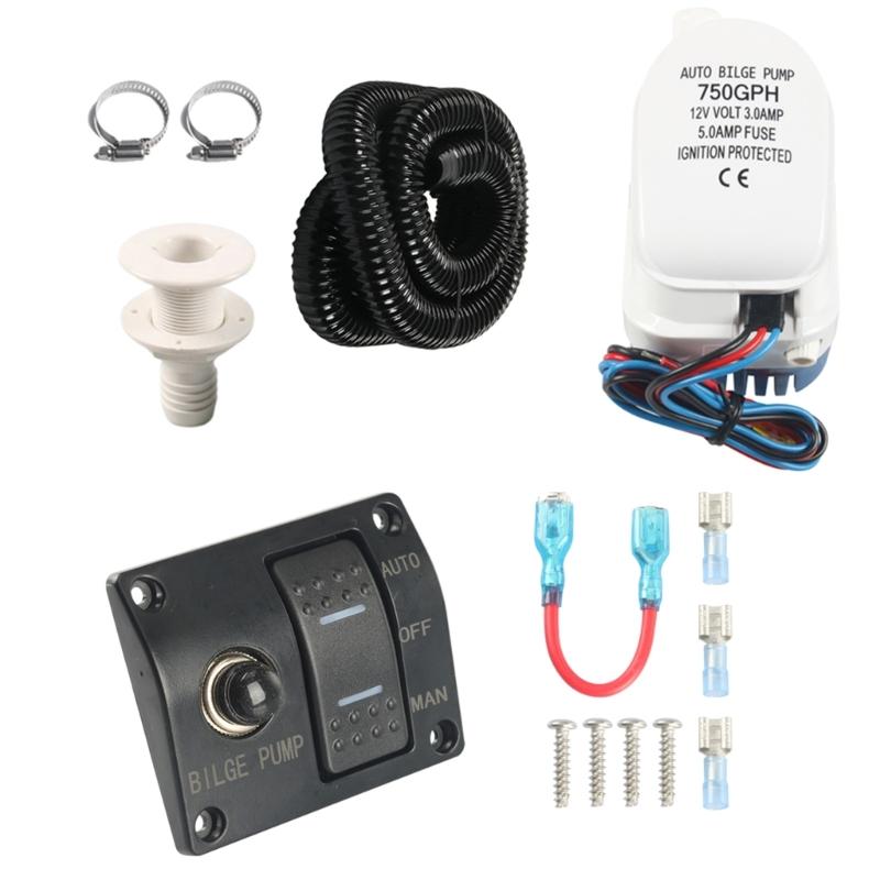 Bomba sentina automática 31BC  - Fishing Boat Bilge Pump reseña y precio