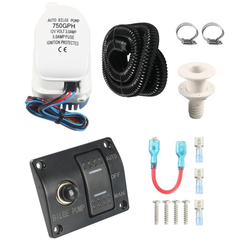 Bomba sentina automática 31BC  - Fishing Boat Bilge Pump reseña y precio