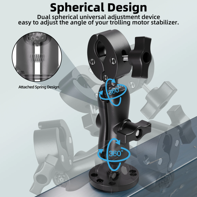 Soporte Estabilizador para Mot - Fishing Boat Steering Wheel reseña y precio
