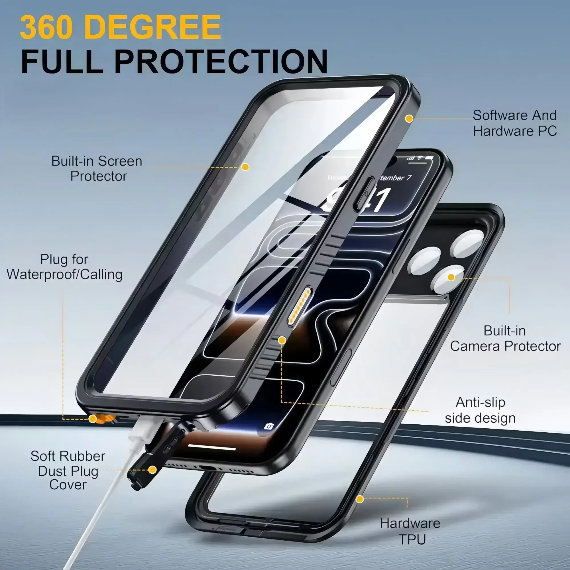 Funda Impermeable IP68 para iP - Fishing Boat Cover reseña y precio