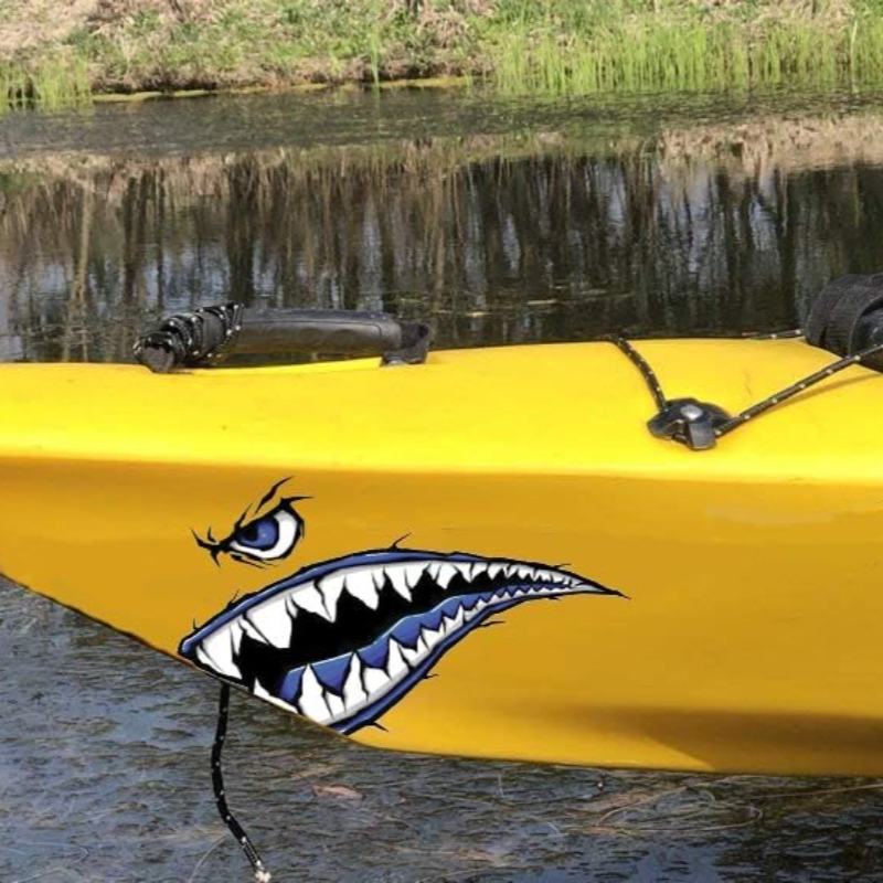 2 uds dientes de tiburón boca  - Fishing Boat Oar reseña y precio