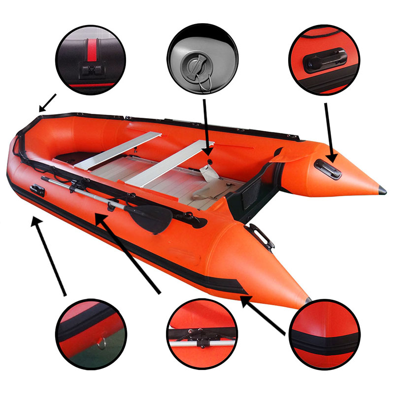 Bote Inflable de Goma para Pes - Fishing Boat Outboard Motor reseña y precio