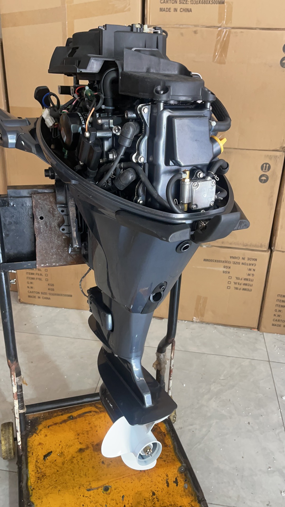 Motor fueraborda marino de 4 t - Fishing Boat Outboard Motor reseña y precio