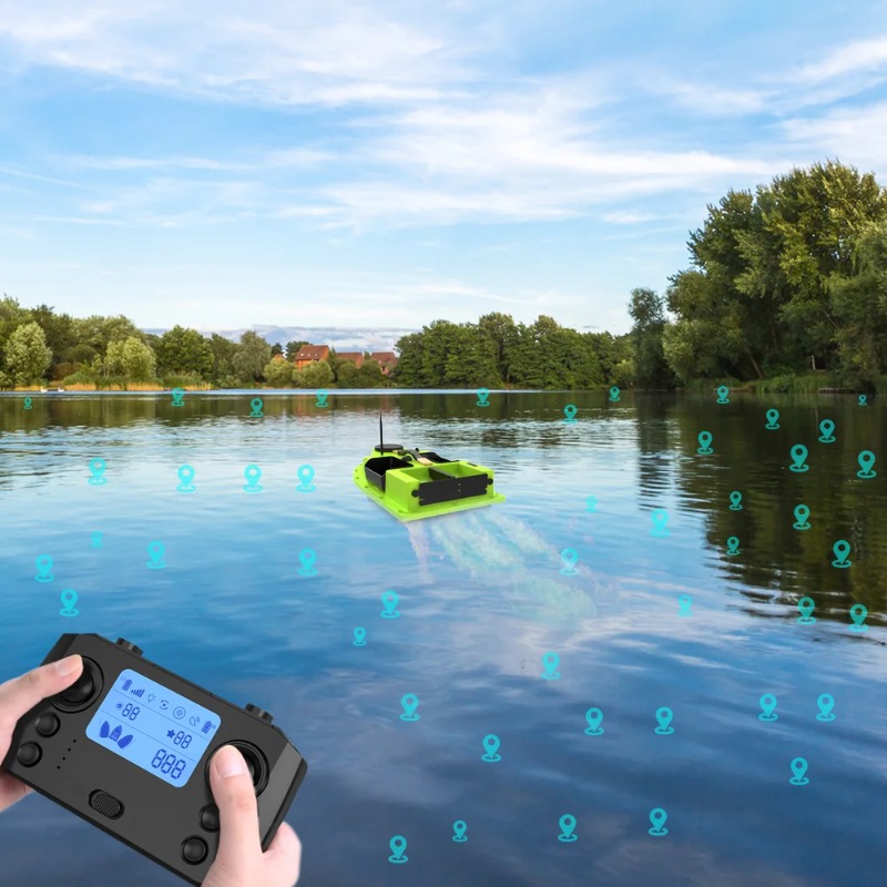 Barco Cebador con GPS D19, 600 - Fishing Boat Gps reseña y precio